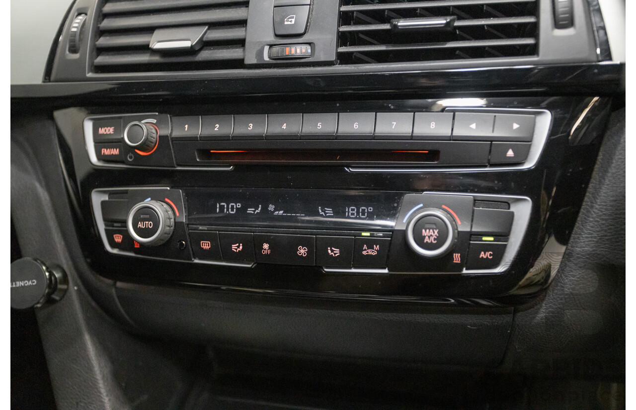 06/2017 BMW 330i M-Sport F30 LCI MY18 4D Sedan Black Sapphire Metallic Turbo 2.0L