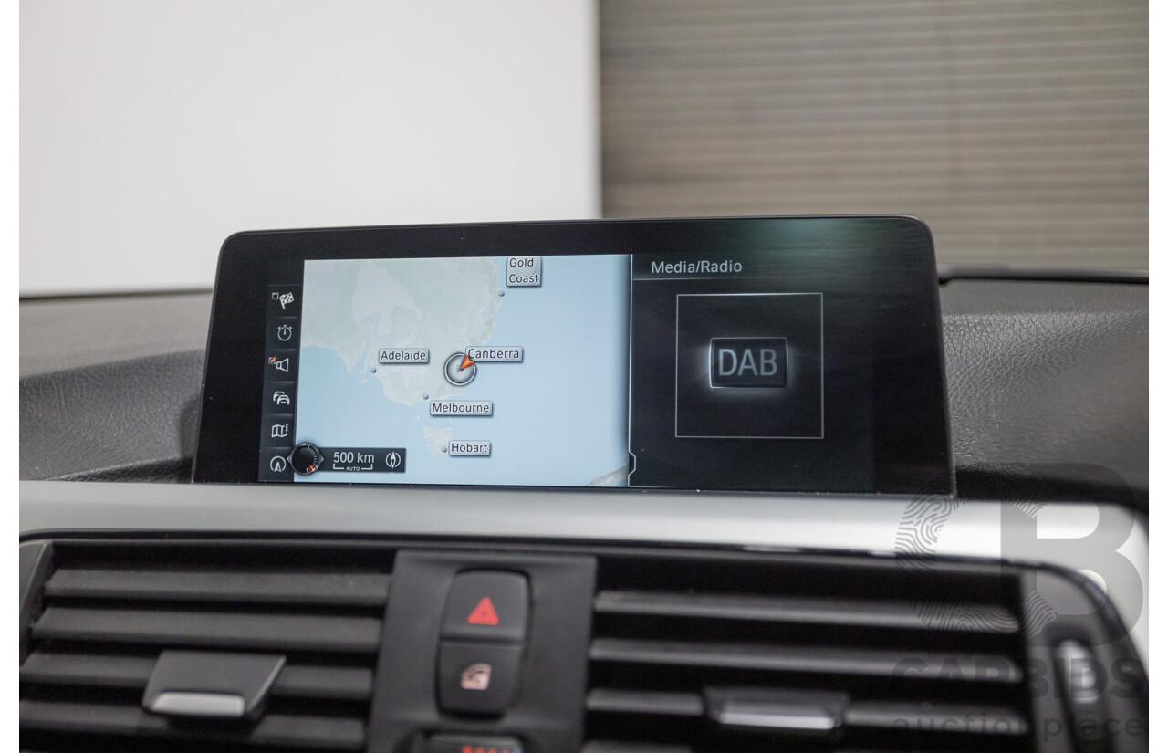 06/2017 BMW 330i M-Sport F30 LCI MY18 4D Sedan Black Sapphire Metallic Turbo 2.0L