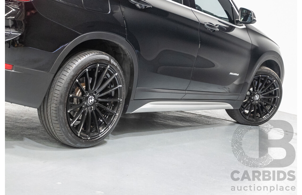 10/2015 BMW X1 xDrive20d (AWD) F48 4D Wagon Black Sapphire Metallic Turbo Diesel 2.0L