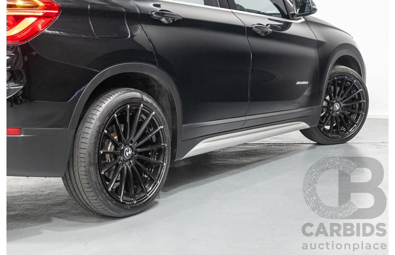 10/2015 BMW X1 xDrive20d (AWD) F48 4D Wagon Black Sapphire Metallic Turbo Diesel 2.0L