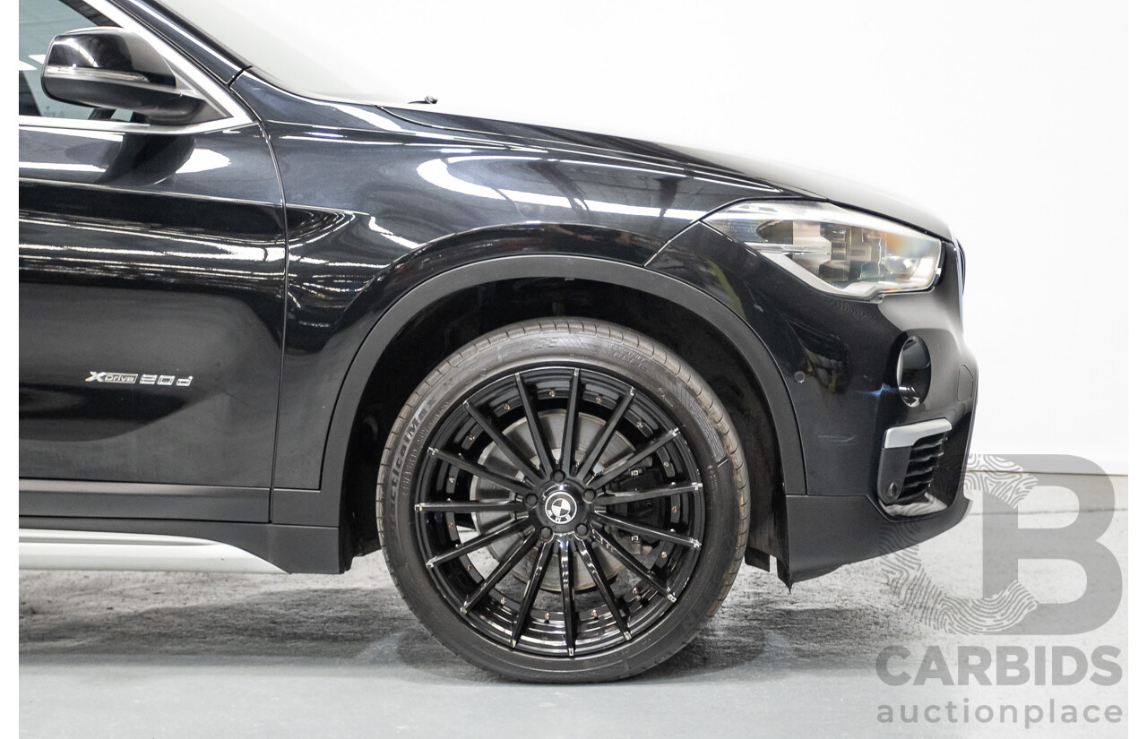 10/2015 BMW X1 xDrive20d (AWD) F48 4D Wagon Black Sapphire Metallic Turbo Diesel 2.0L
