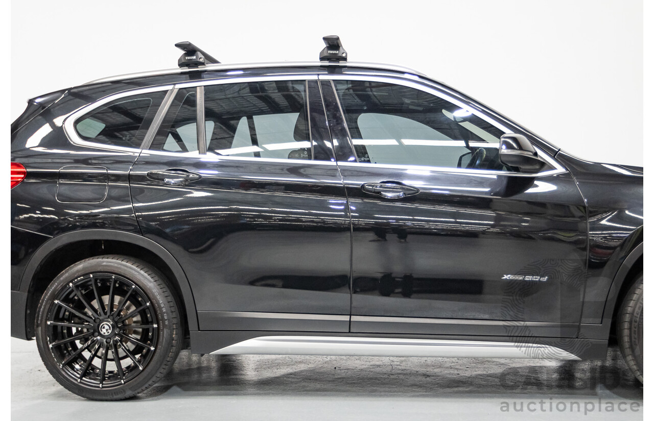 10/2015 BMW X1 xDrive20d (AWD) F48 4D Wagon Black Sapphire Metallic Turbo Diesel 2.0L