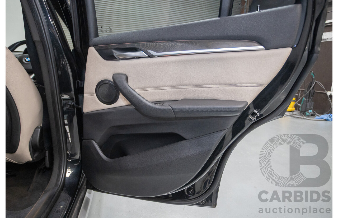 10/2015 BMW X1 xDrive20d (AWD) F48 4D Wagon Black Sapphire Metallic Turbo Diesel 2.0L