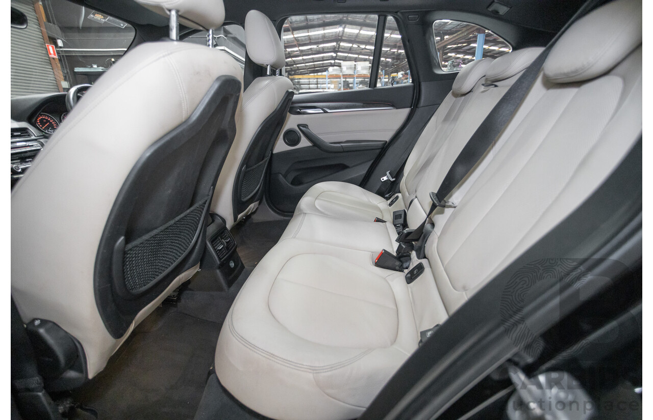 10/2015 BMW X1 xDrive20d (AWD) F48 4D Wagon Black Sapphire Metallic Turbo Diesel 2.0L