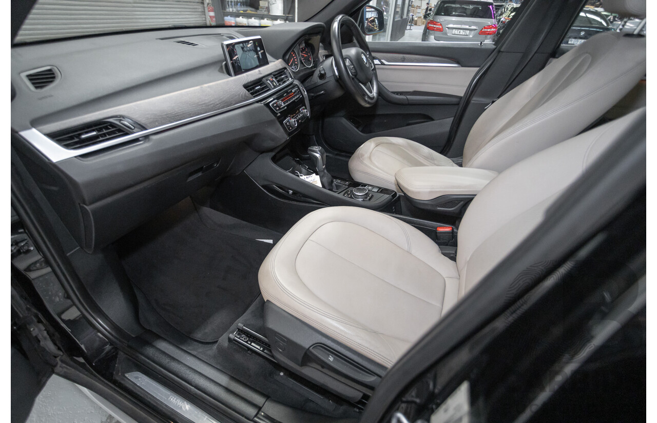 10/2015 BMW X1 xDrive20d (AWD) F48 4D Wagon Black Sapphire Metallic Turbo Diesel 2.0L