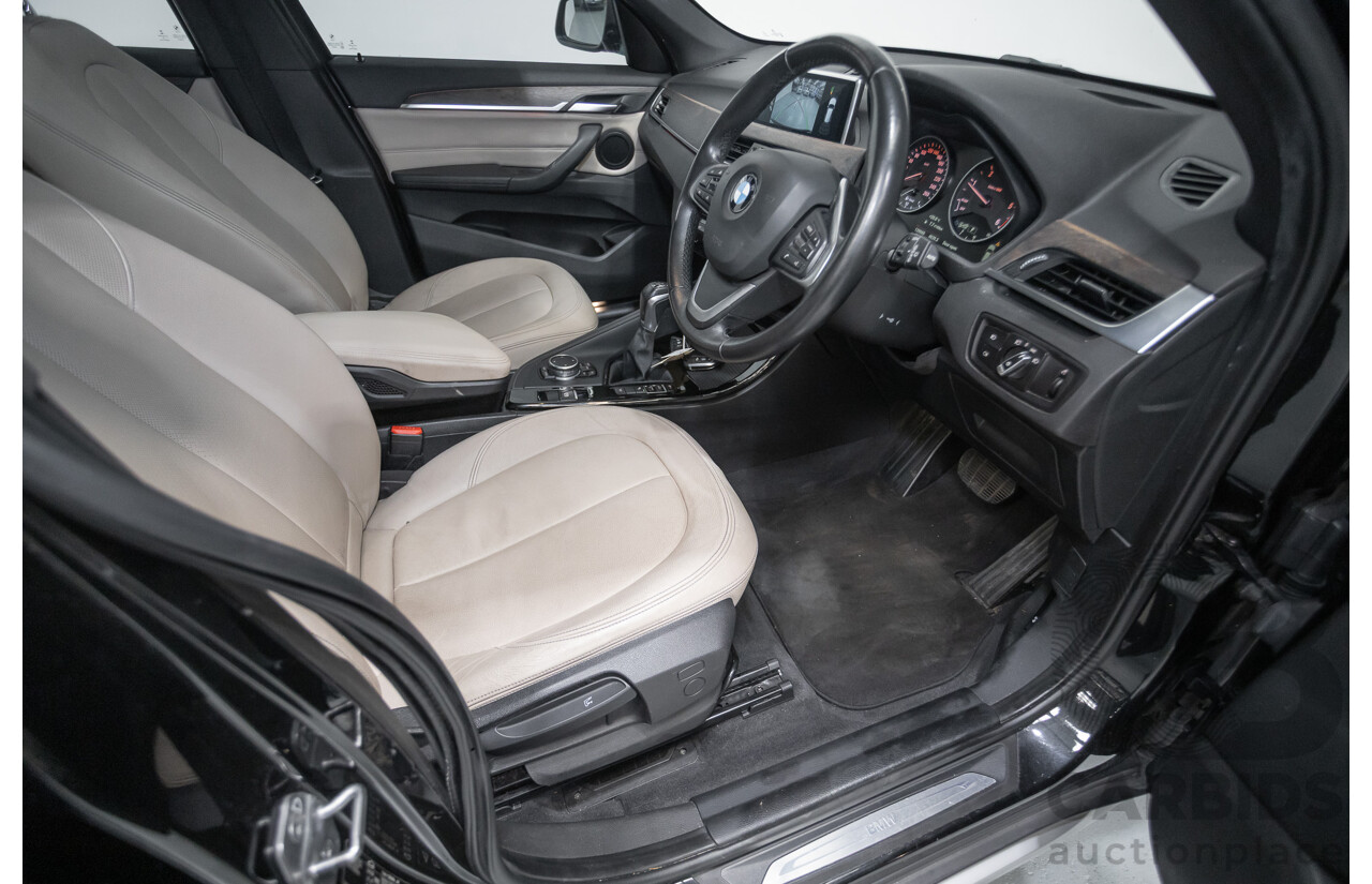 10/2015 BMW X1 xDrive20d (AWD) F48 4D Wagon Black Sapphire Metallic Turbo Diesel 2.0L