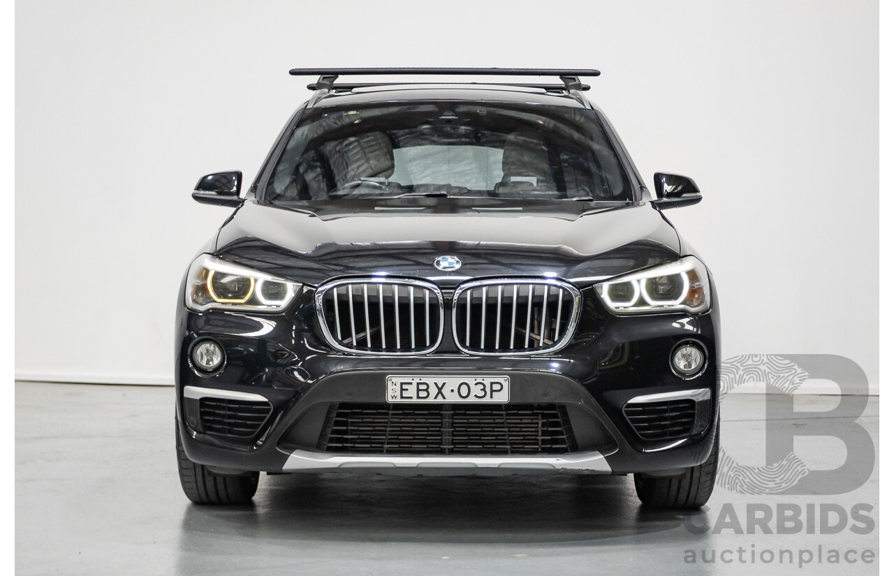 10/2015 BMW X1 xDrive20d (AWD) F48 4D Wagon Black Sapphire Metallic Turbo Diesel 2.0L