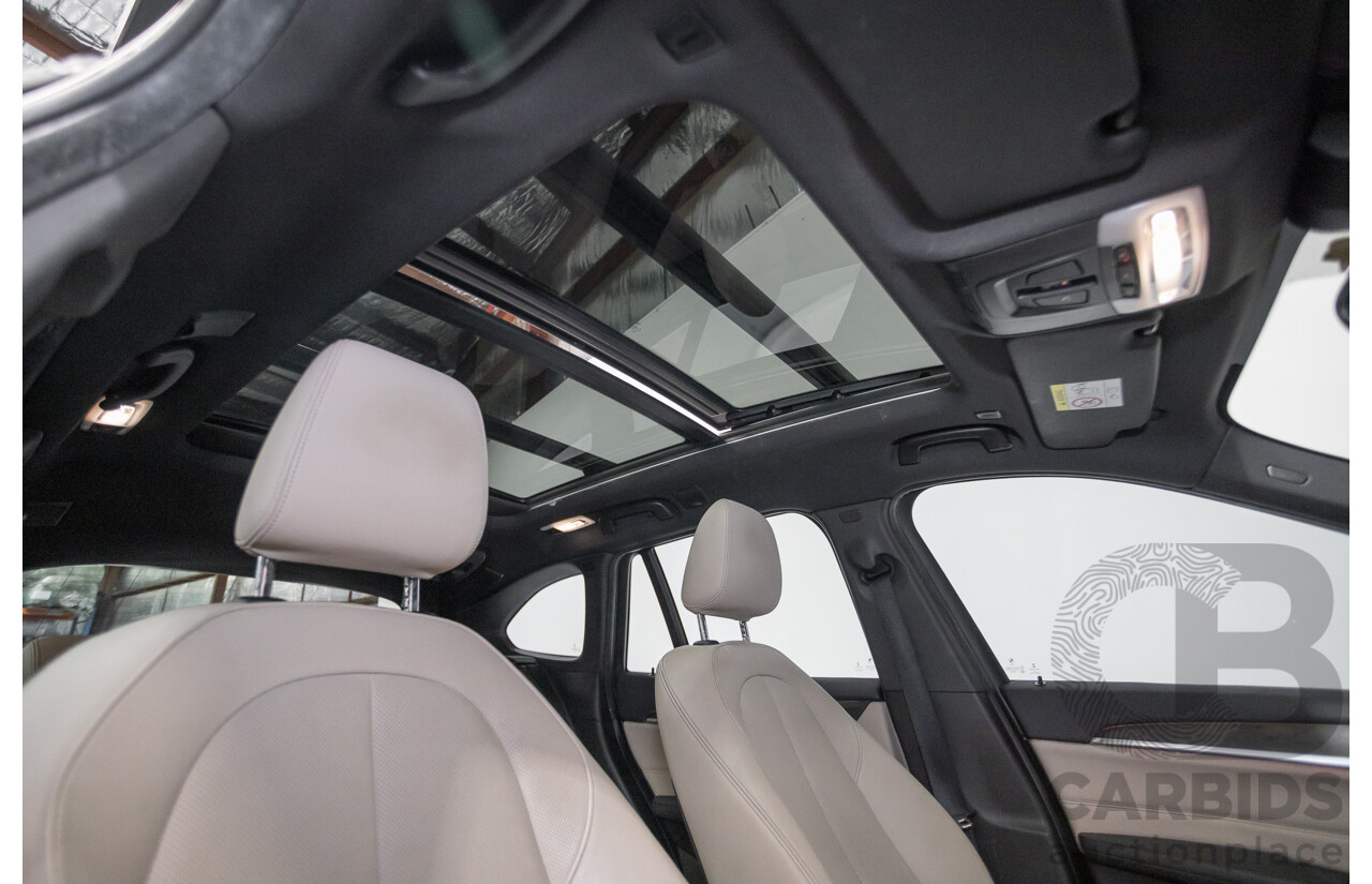 10/2015 BMW X1 xDrive20d (AWD) F48 4D Wagon Black Sapphire Metallic Turbo Diesel 2.0L