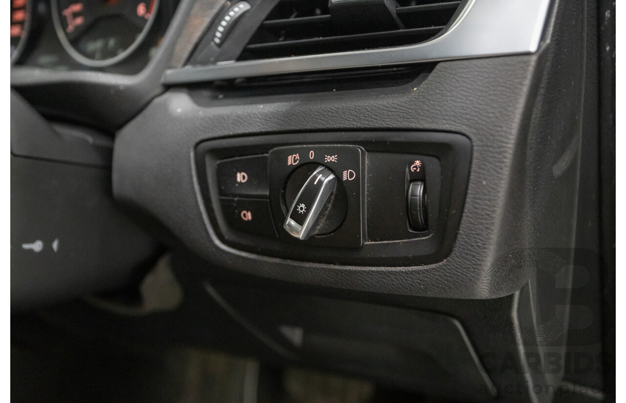 10/2015 BMW X1 xDrive20d (AWD) F48 4D Wagon Black Sapphire Metallic Turbo Diesel 2.0L