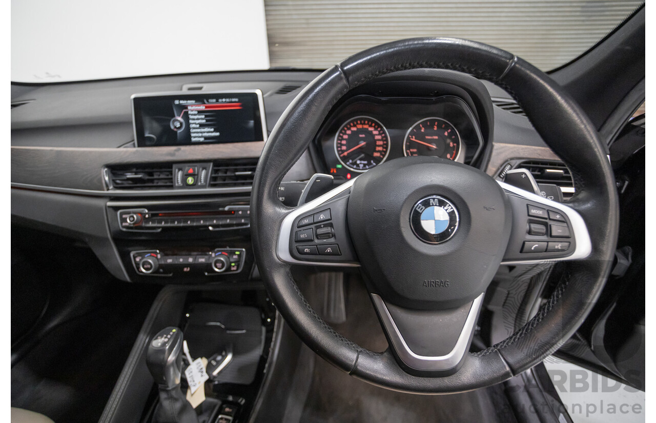 10/2015 BMW X1 xDrive20d (AWD) F48 4D Wagon Black Sapphire Metallic Turbo Diesel 2.0L