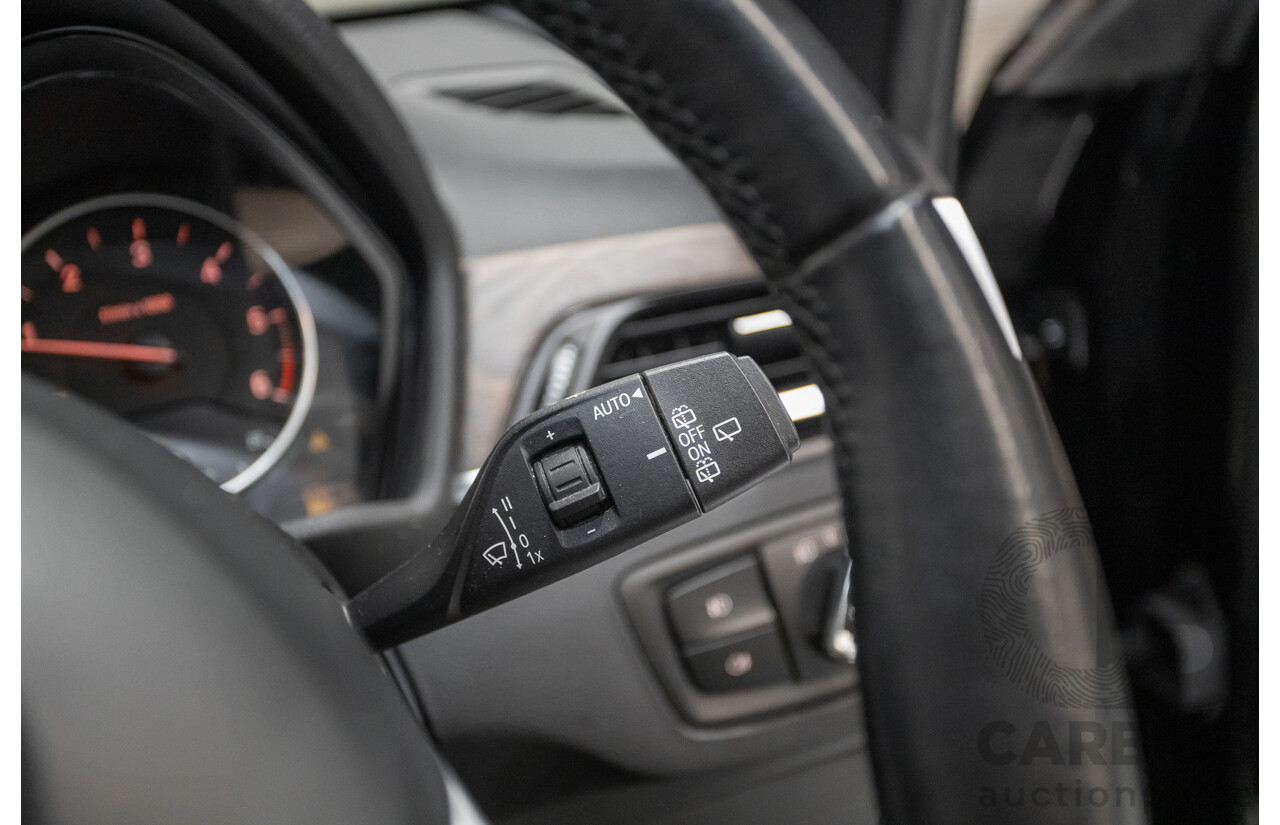 10/2015 BMW X1 xDrive20d (AWD) F48 4D Wagon Black Sapphire Metallic Turbo Diesel 2.0L