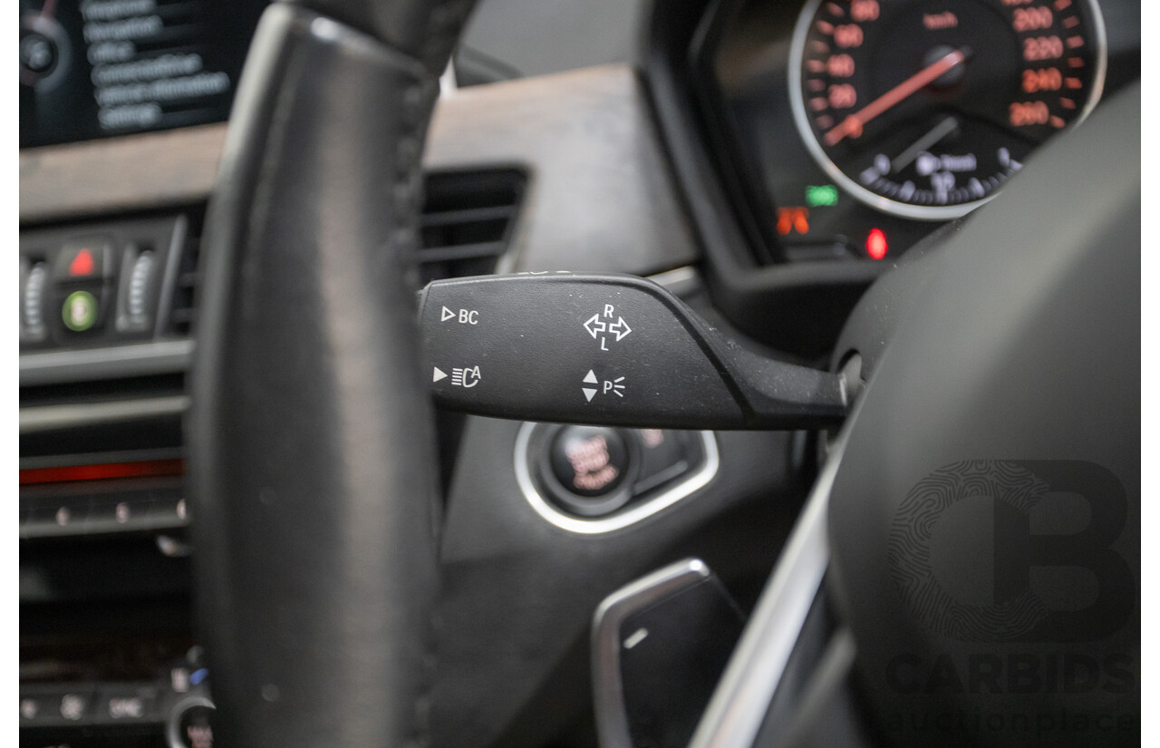 10/2015 BMW X1 xDrive20d (AWD) F48 4D Wagon Black Sapphire Metallic Turbo Diesel 2.0L