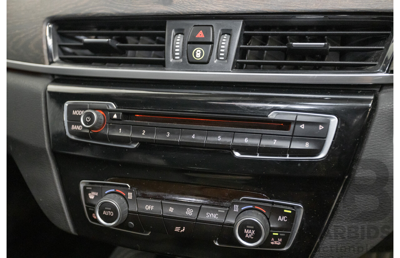 10/2015 BMW X1 xDrive20d (AWD) F48 4D Wagon Black Sapphire Metallic Turbo Diesel 2.0L