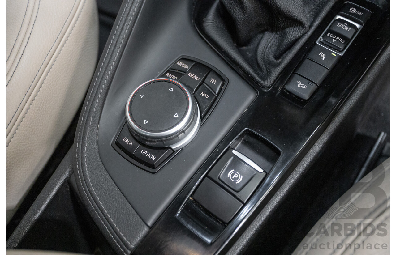 10/2015 BMW X1 xDrive20d (AWD) F48 4D Wagon Black Sapphire Metallic Turbo Diesel 2.0L