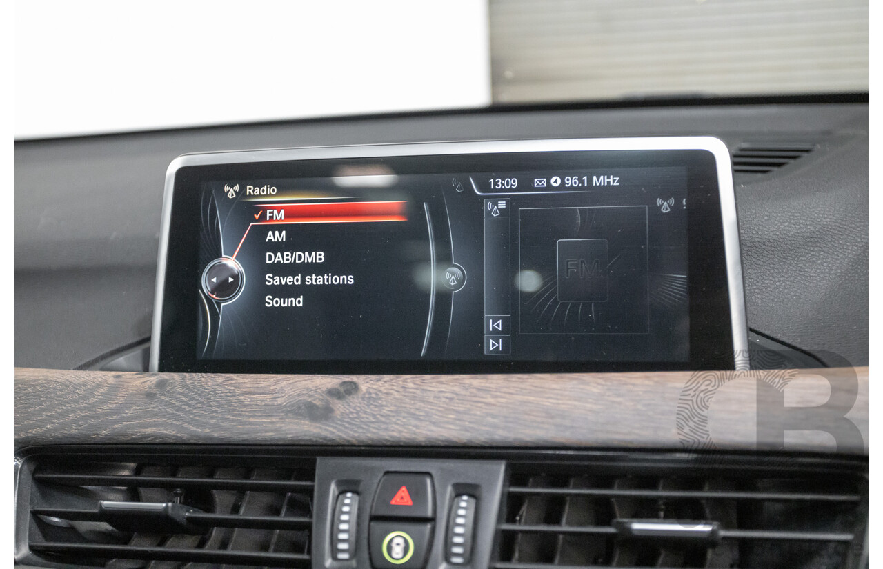 10/2015 BMW X1 xDrive20d (AWD) F48 4D Wagon Black Sapphire Metallic Turbo Diesel 2.0L