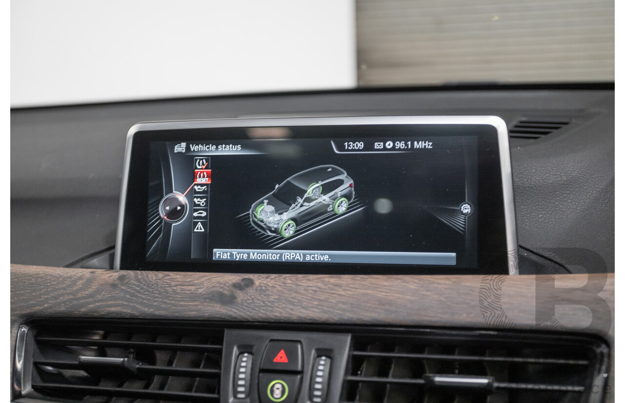 10/2015 BMW X1 xDrive20d (AWD) F48 4D Wagon Black Sapphire Metallic Turbo Diesel 2.0L