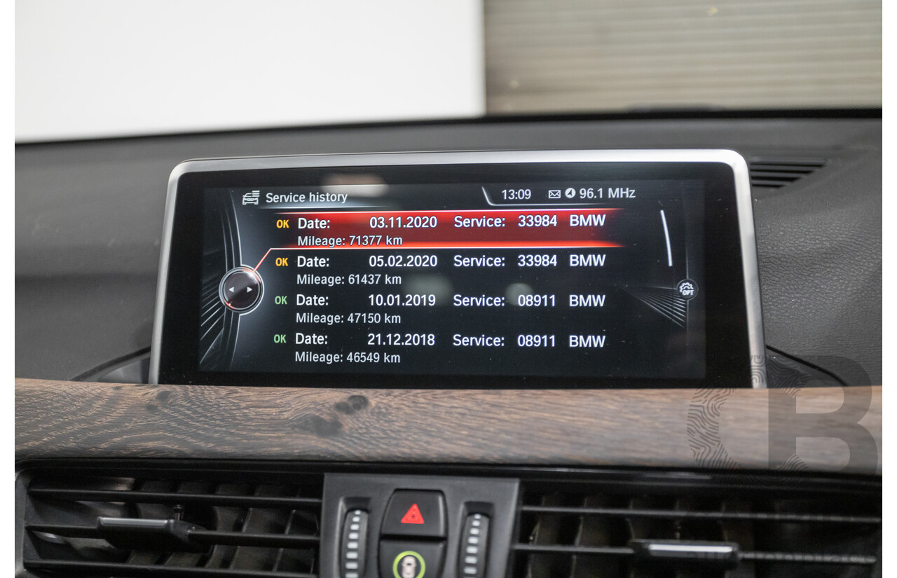 10/2015 BMW X1 xDrive20d (AWD) F48 4D Wagon Black Sapphire Metallic Turbo Diesel 2.0L