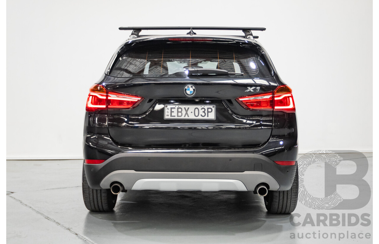 10/2015 BMW X1 xDrive20d (AWD) F48 4D Wagon Black Sapphire Metallic Turbo Diesel 2.0L