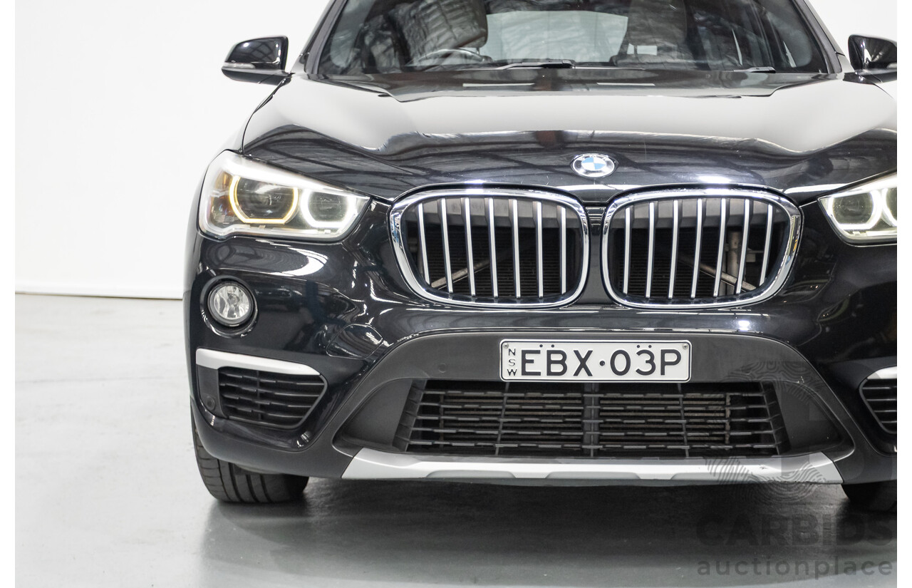 10/2015 BMW X1 xDrive20d (AWD) F48 4D Wagon Black Sapphire Metallic Turbo Diesel 2.0L
