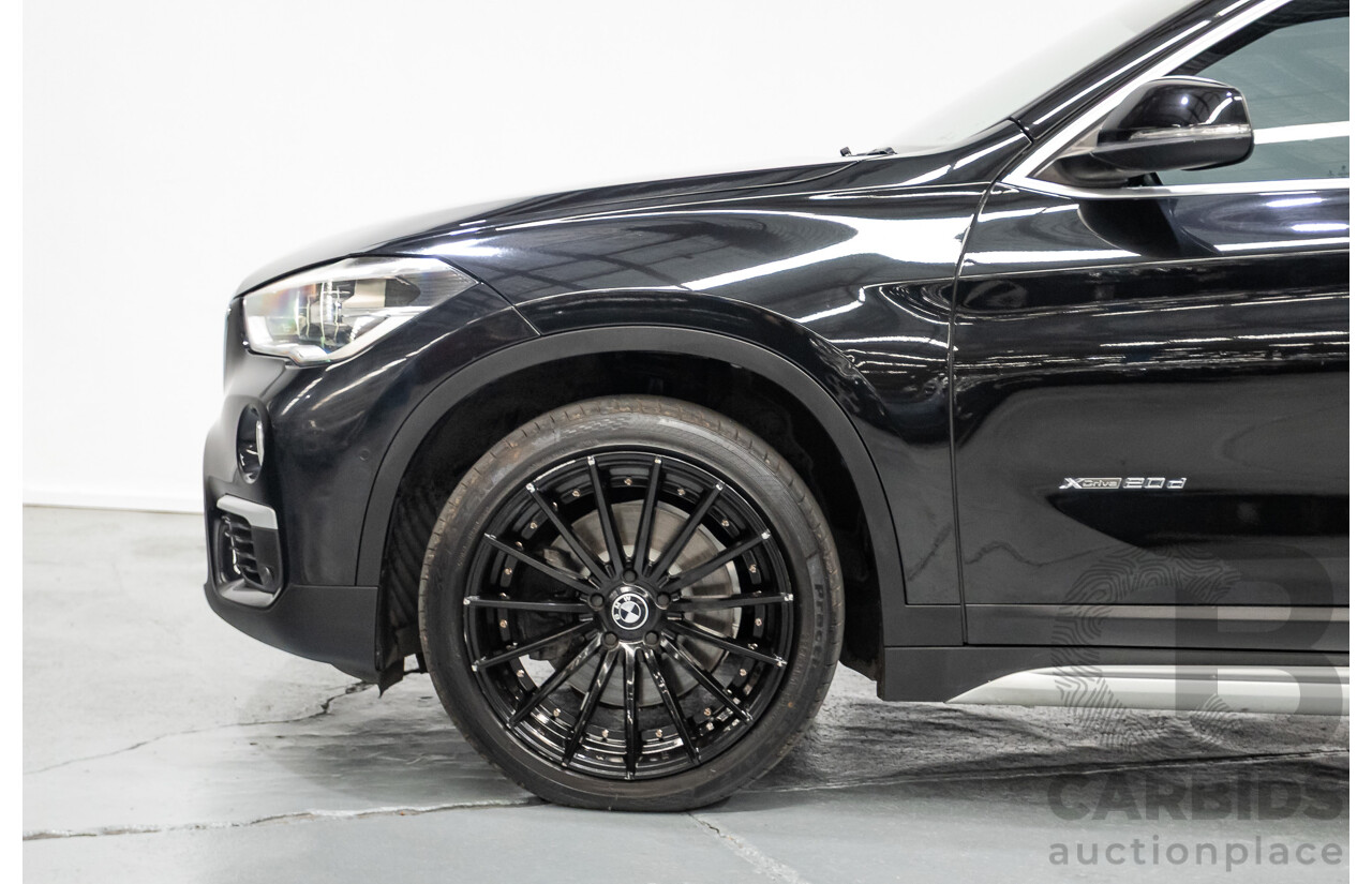 10/2015 BMW X1 xDrive20d (AWD) F48 4D Wagon Black Sapphire Metallic Turbo Diesel 2.0L