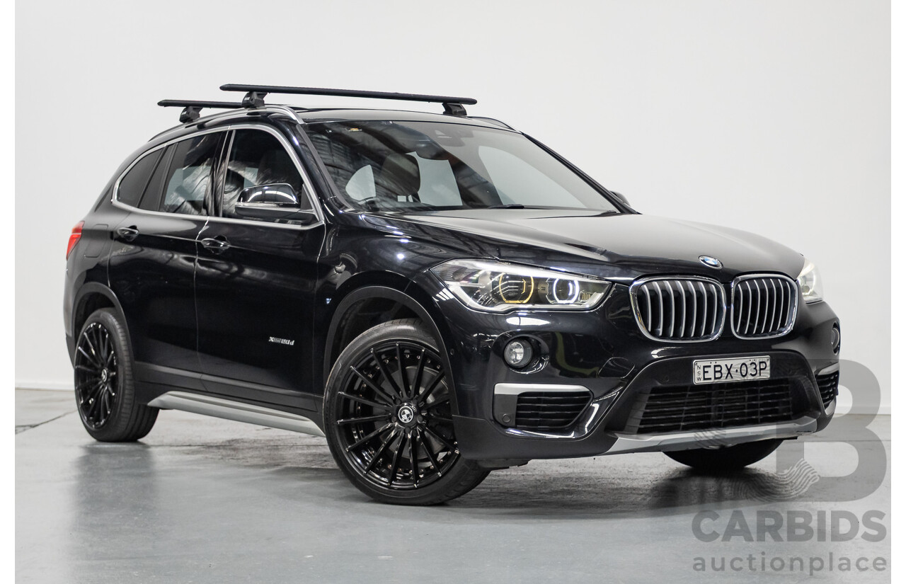 10/2015 BMW X1 xDrive20d (AWD) F48 4D Wagon Black Sapphire Metallic Turbo Diesel 2.0L