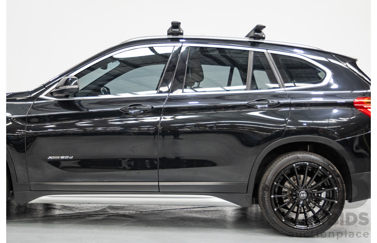 10/2015 BMW X1 xDrive20d (AWD) F48 4D Wagon Black Sapphire Metallic Turbo Diesel 2.0L