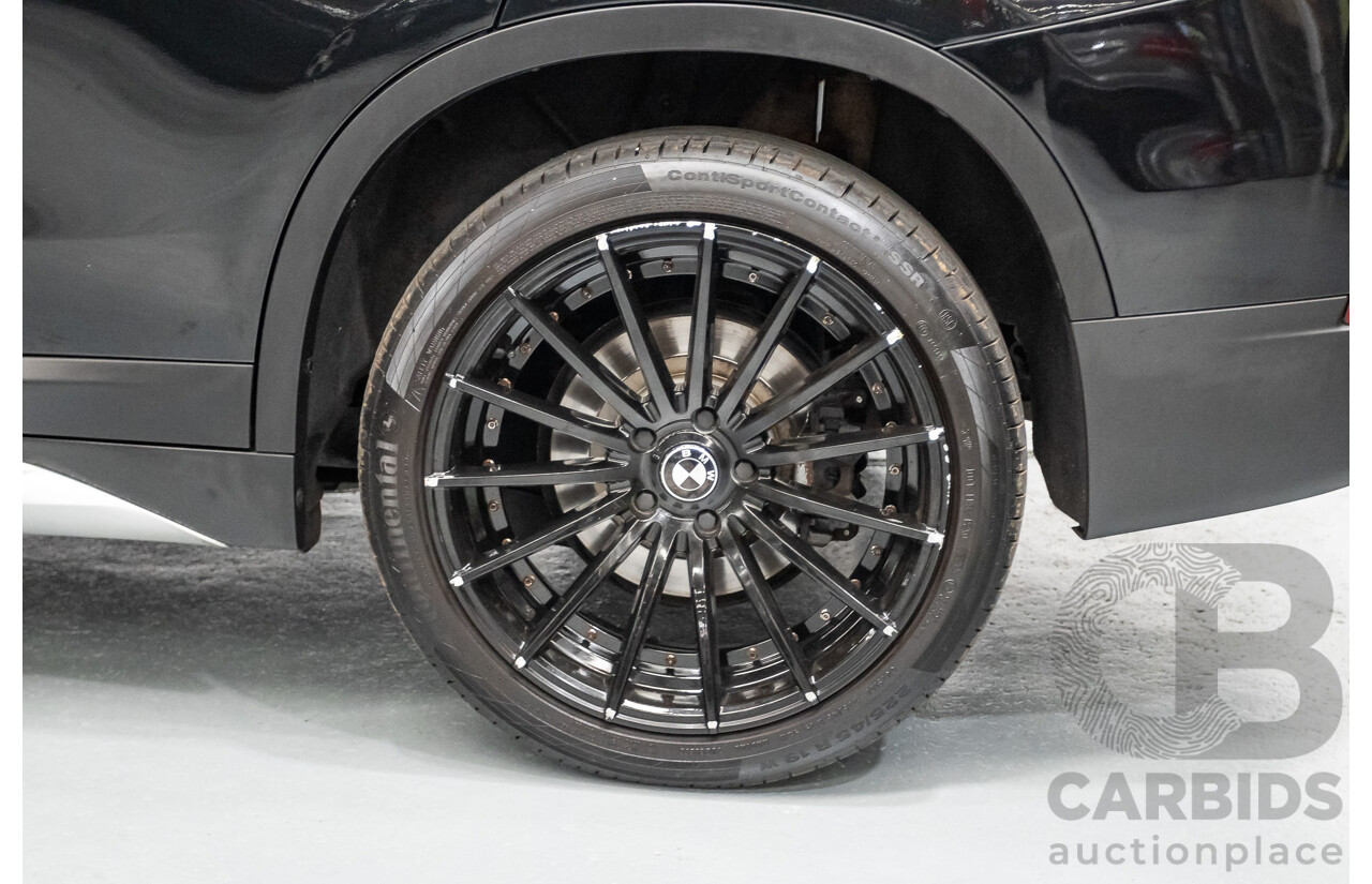 10/2015 BMW X1 xDrive20d (AWD) F48 4D Wagon Black Sapphire Metallic Turbo Diesel 2.0L