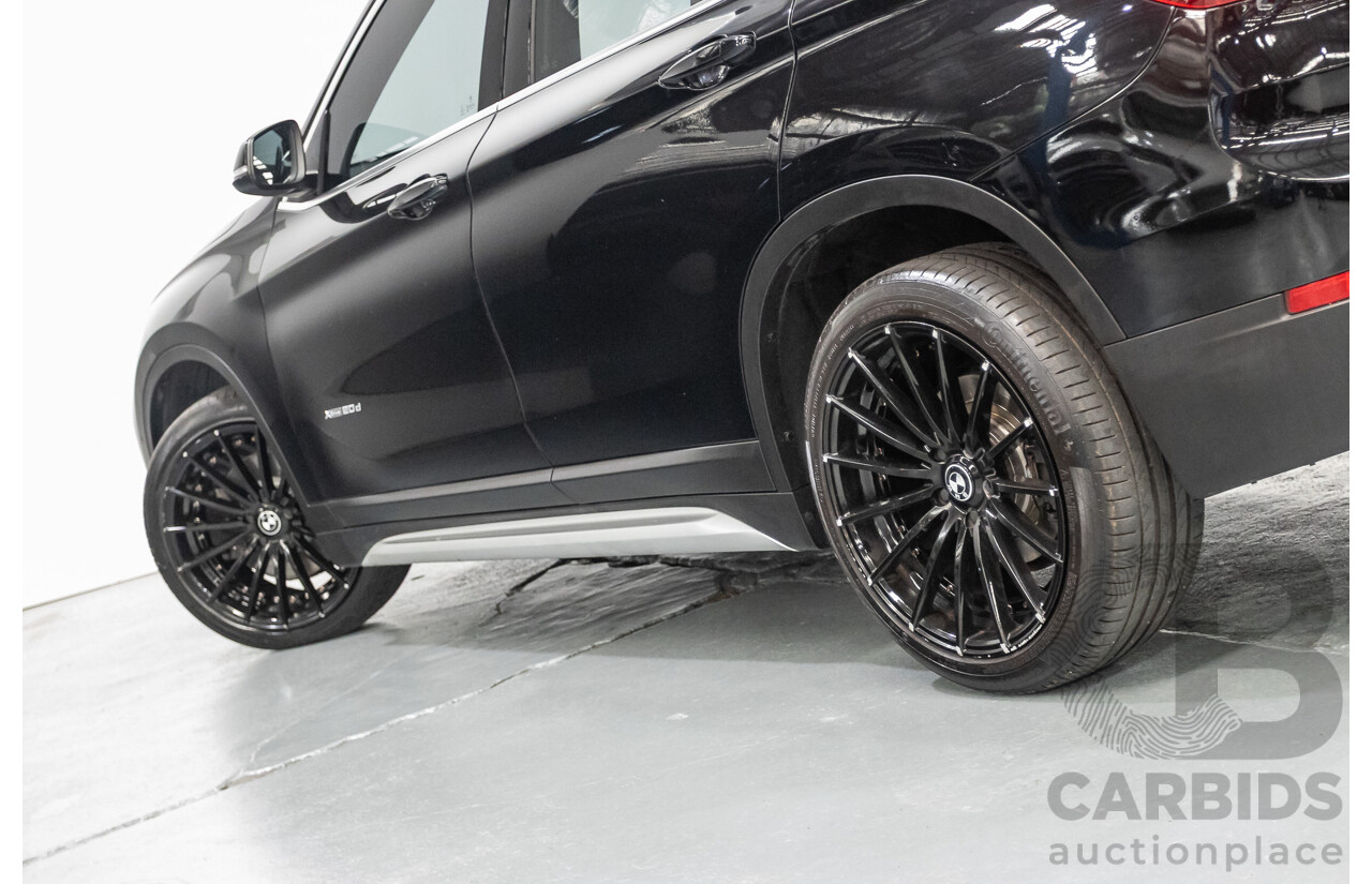 10/2015 BMW X1 xDrive20d (AWD) F48 4D Wagon Black Sapphire Metallic Turbo Diesel 2.0L