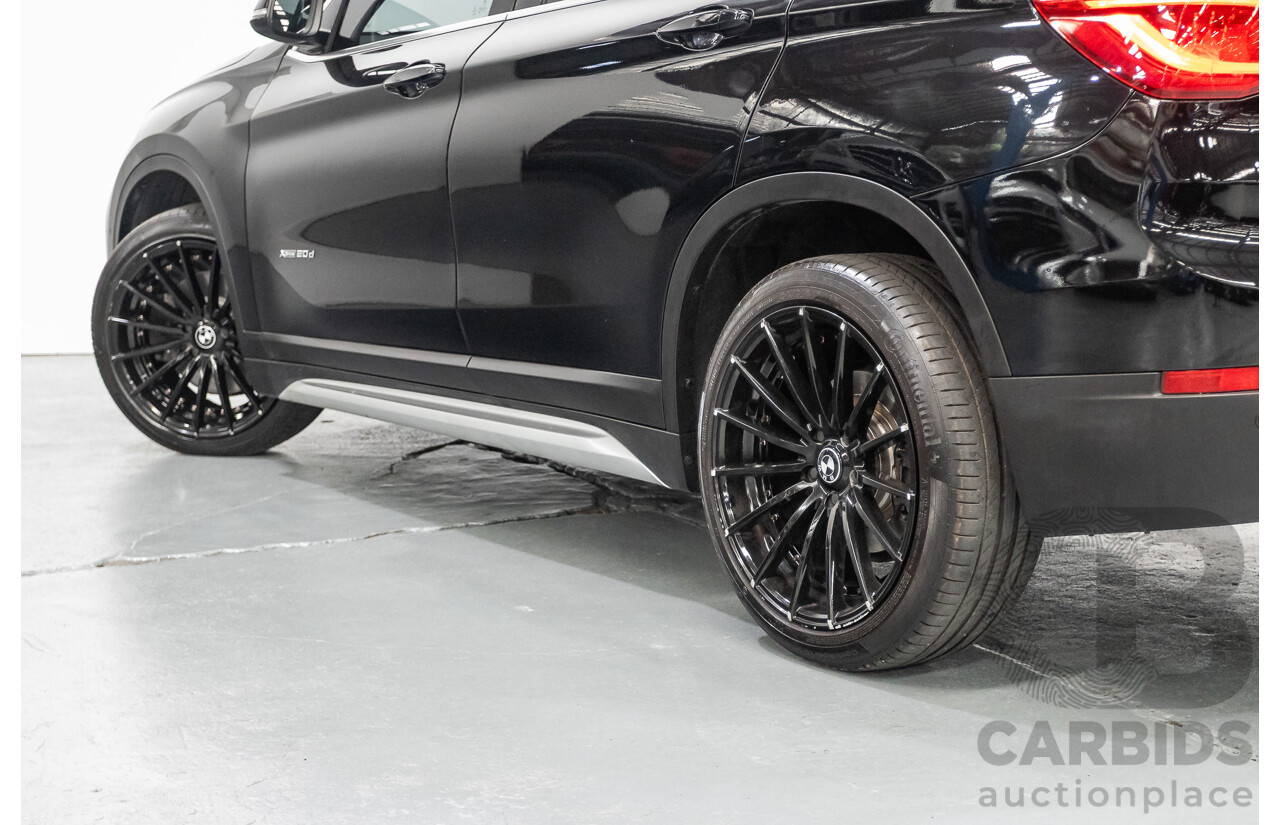 10/2015 BMW X1 xDrive20d (AWD) F48 4D Wagon Black Sapphire Metallic Turbo Diesel 2.0L