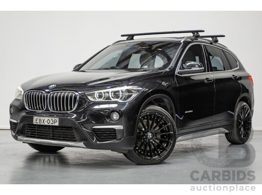 10/2015 BMW X1 xDrive20d (AWD) F48 4D Wagon Black Sapphire Metallic Turbo Diesel 2.0L