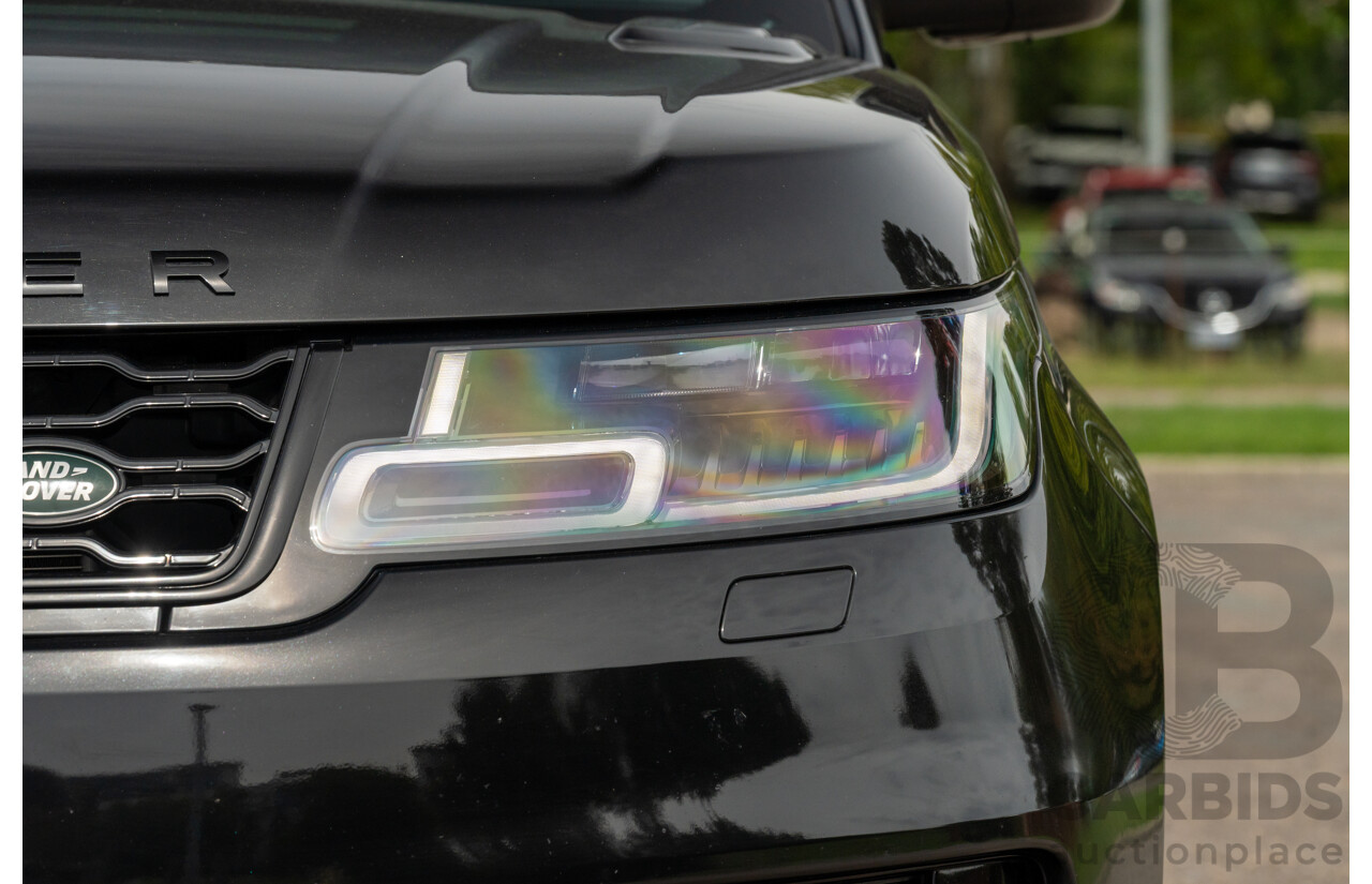 08/2019 Land Rover Range Rover Sport HSE Dynamic V8 SC (AWD) LW MY19.5 4d Wagon Ultimate Black Supercharged V8 5.0L