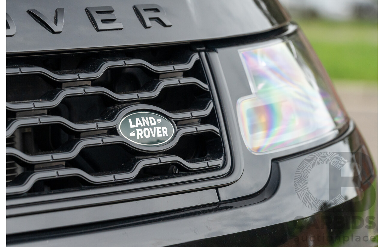 08/2019 Land Rover Range Rover Sport HSE Dynamic V8 SC (AWD) LW MY19.5 4d Wagon Ultimate Black Supercharged V8 5.0L