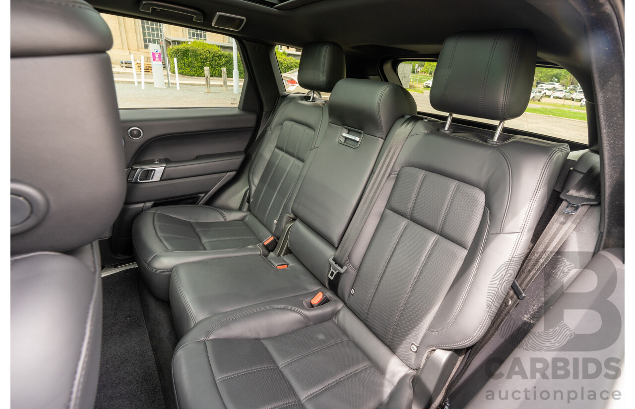 08/2019 Land Rover Range Rover Sport HSE Dynamic V8 SC (AWD) LW MY19.5 4d Wagon Ultimate Black Supercharged V8 5.0L