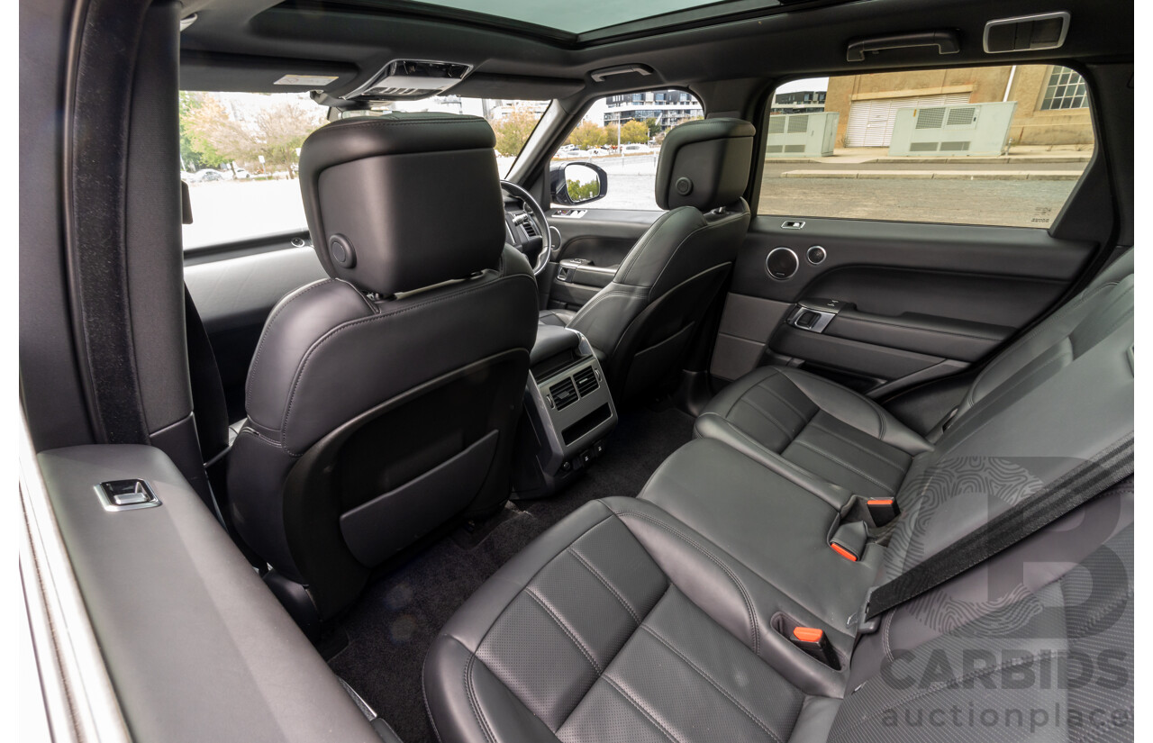 08/2019 Land Rover Range Rover Sport HSE Dynamic V8 SC (AWD) LW MY19.5 4d Wagon Ultimate Black Supercharged V8 5.0L
