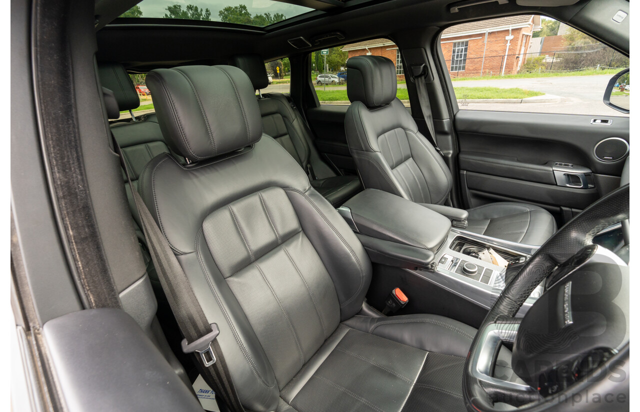 08/2019 Land Rover Range Rover Sport HSE Dynamic V8 SC (AWD) LW MY19.5 4d Wagon Ultimate Black Supercharged V8 5.0L