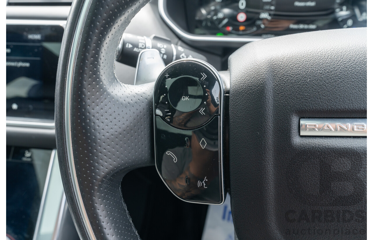 08/2019 Land Rover Range Rover Sport HSE Dynamic V8 SC (AWD) LW MY19.5 4d Wagon Ultimate Black Supercharged V8 5.0L