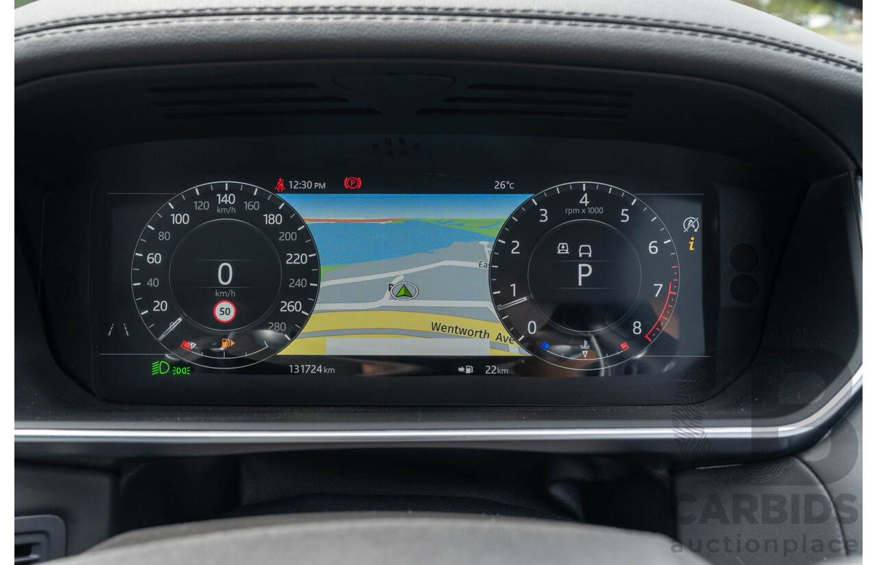 08/2019 Land Rover Range Rover Sport HSE Dynamic V8 SC (AWD) LW MY19.5 4d Wagon Ultimate Black Supercharged V8 5.0L