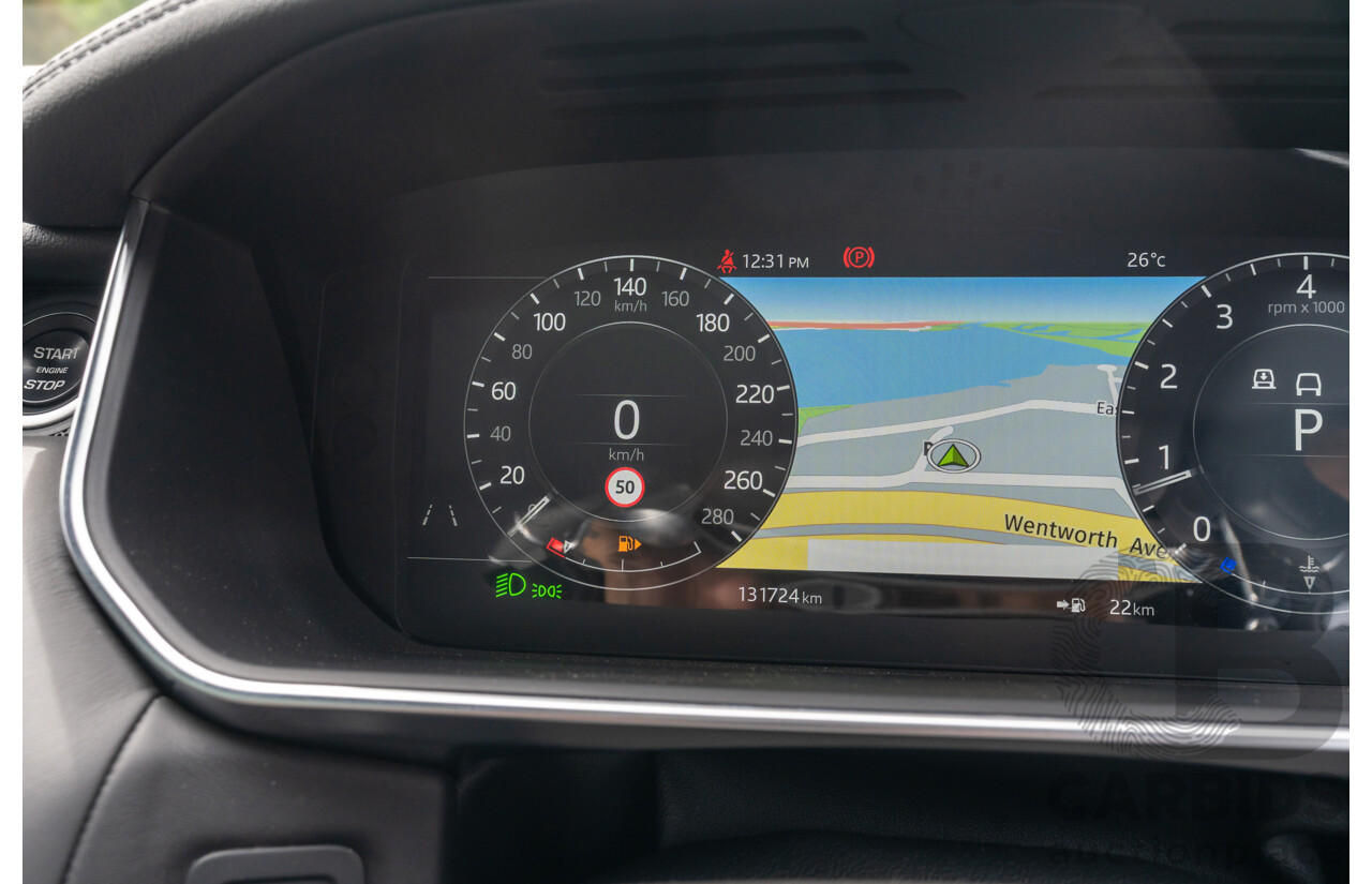 08/2019 Land Rover Range Rover Sport HSE Dynamic V8 SC (AWD) LW MY19.5 4d Wagon Ultimate Black Supercharged V8 5.0L