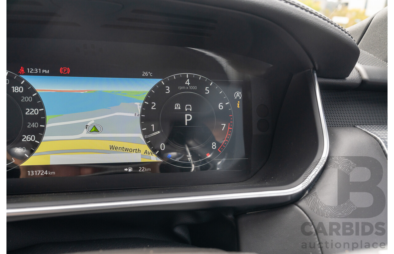 08/2019 Land Rover Range Rover Sport HSE Dynamic V8 SC (AWD) LW MY19.5 4d Wagon Ultimate Black Supercharged V8 5.0L