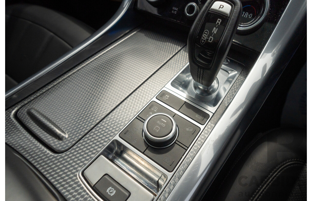 08/2019 Land Rover Range Rover Sport HSE Dynamic V8 SC (AWD) LW MY19.5 4d Wagon Ultimate Black Supercharged V8 5.0L