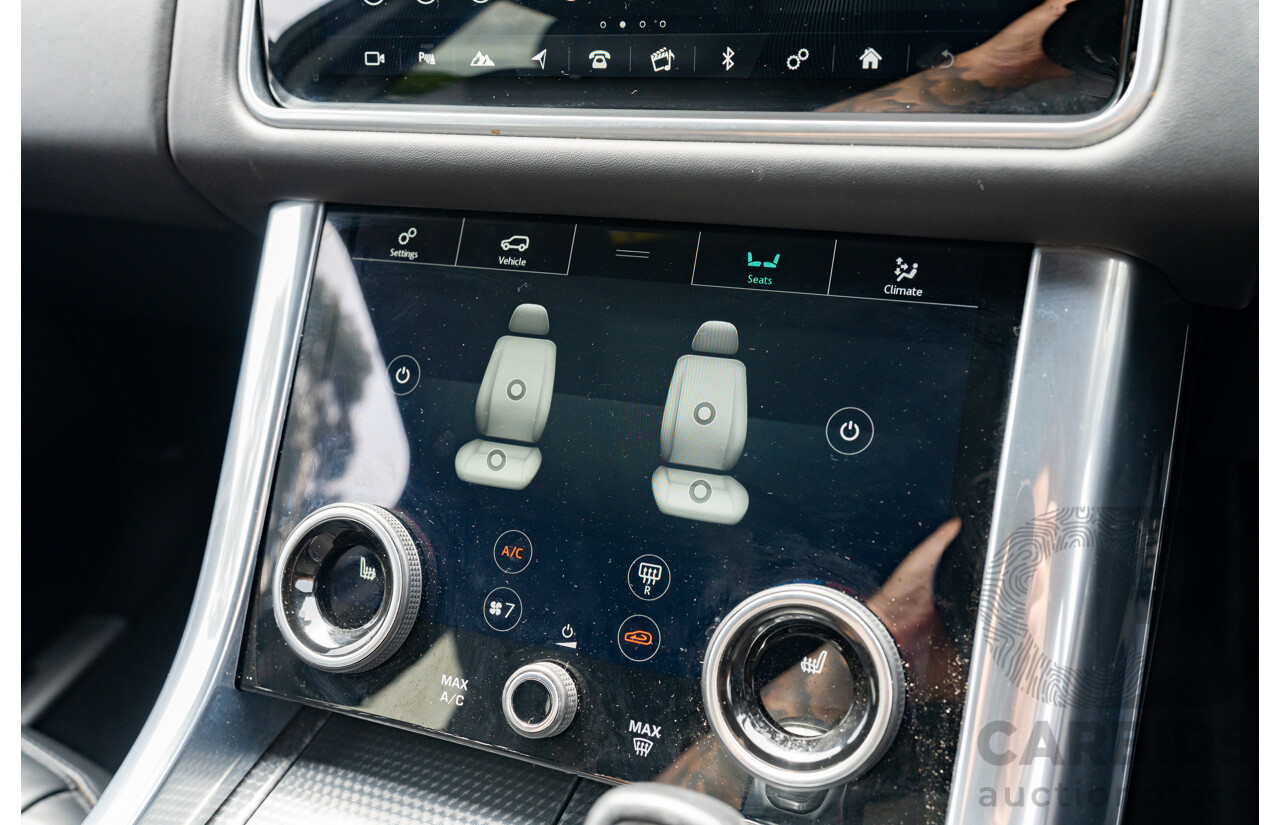 08/2019 Land Rover Range Rover Sport HSE Dynamic V8 SC (AWD) LW MY19.5 4d Wagon Ultimate Black Supercharged V8 5.0L