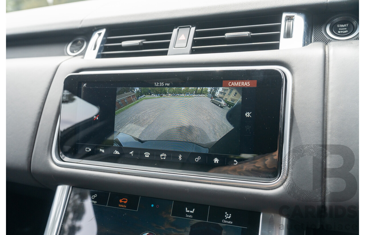 08/2019 Land Rover Range Rover Sport HSE Dynamic V8 SC (AWD) LW MY19.5 4d Wagon Ultimate Black Supercharged V8 5.0L