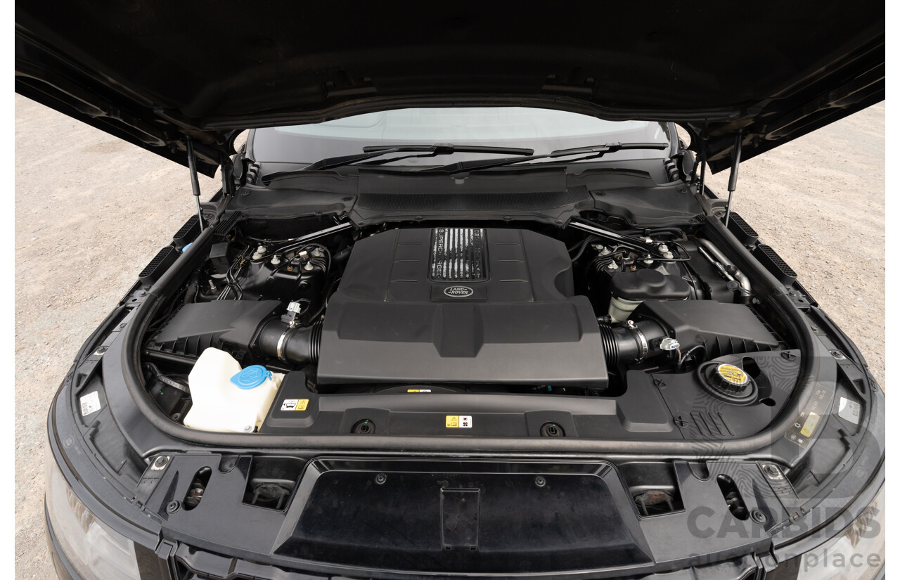 08/2019 Land Rover Range Rover Sport HSE Dynamic V8 SC (AWD) LW MY19.5 4d Wagon Ultimate Black Supercharged V8 5.0L