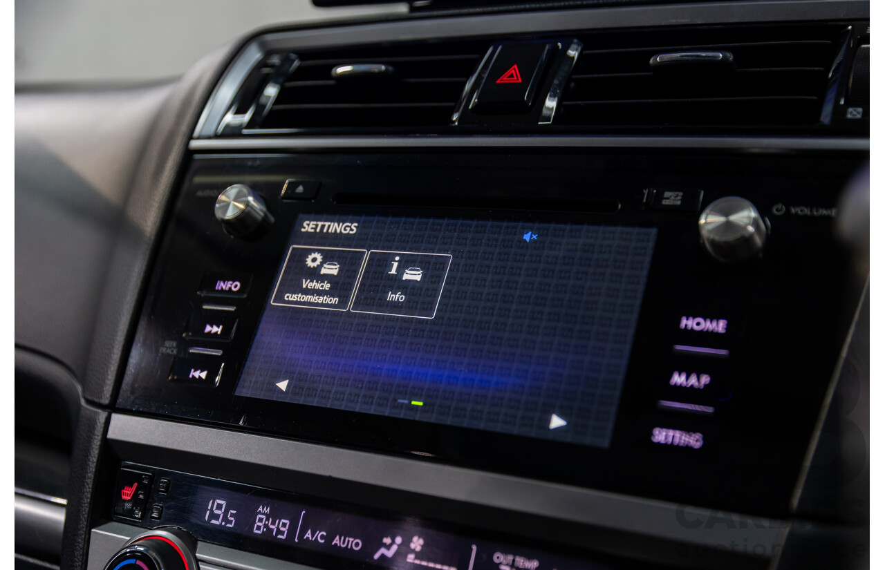 04/2016 Subaru Outback 2.0D Premium (AWD) MY16 4d Wagon Carbide Grey Metallic Turbo Diesel 2.0L