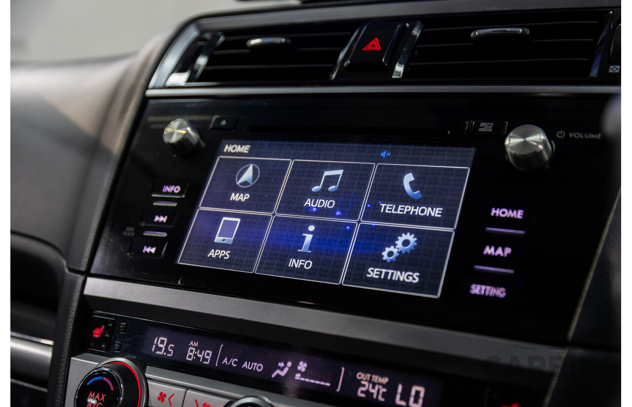 04/2016 Subaru Outback 2.0D Premium (AWD) MY16 4d Wagon Carbide Grey Metallic Turbo Diesel 2.0L