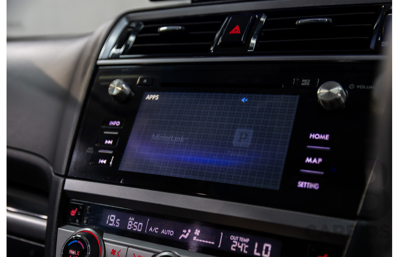 04/2016 Subaru Outback 2.0D Premium (AWD) MY16 4d Wagon Carbide Grey Metallic Turbo Diesel 2.0L