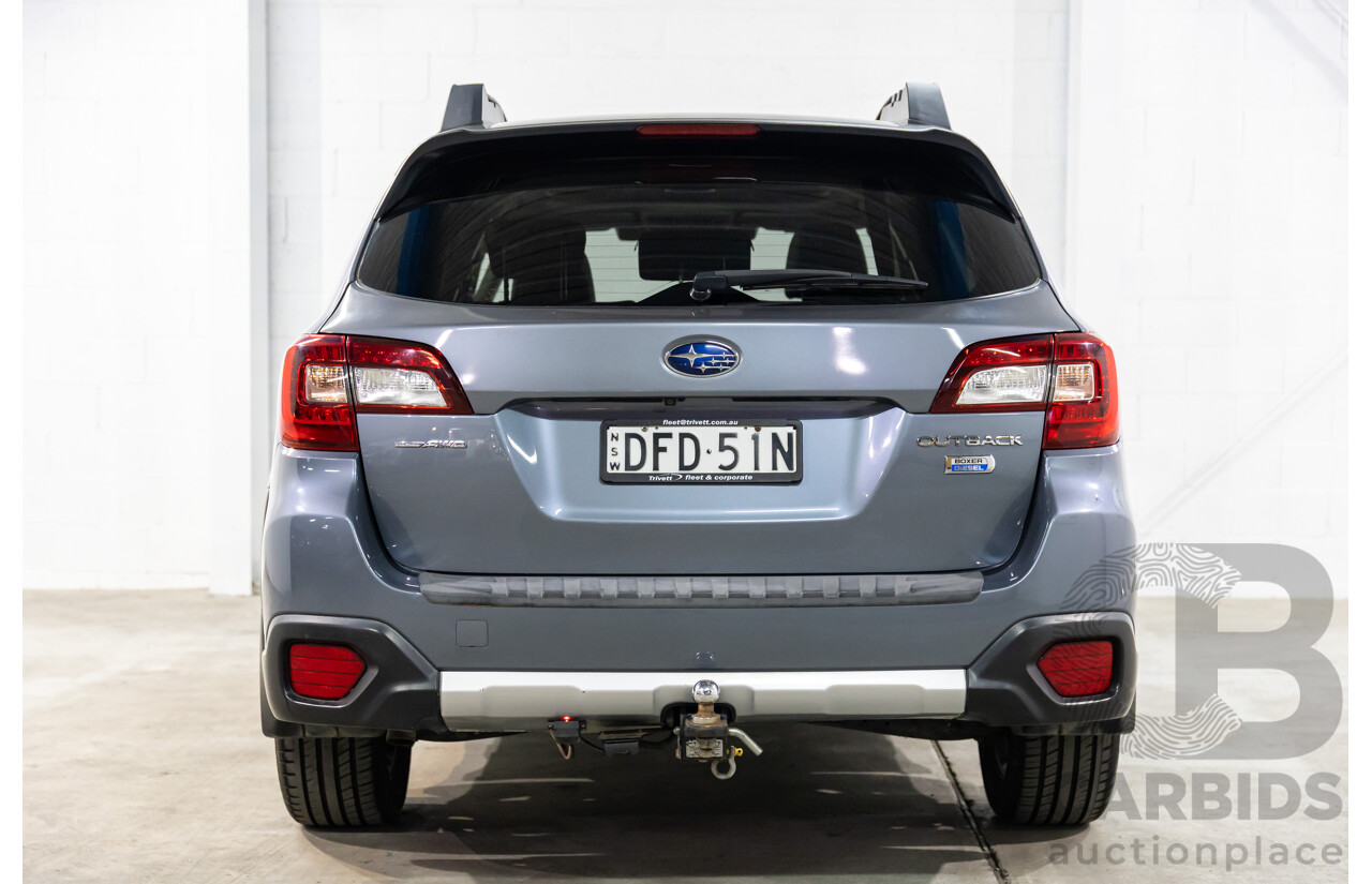 04/2016 Subaru Outback 2.0D Premium (AWD) MY16 4d Wagon Carbide Grey Metallic Turbo Diesel 2.0L