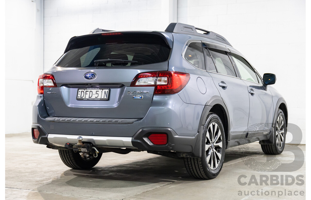 04/2016 Subaru Outback 2.0D Premium (AWD) MY16 4d Wagon Carbide Grey Metallic Turbo Diesel 2.0L