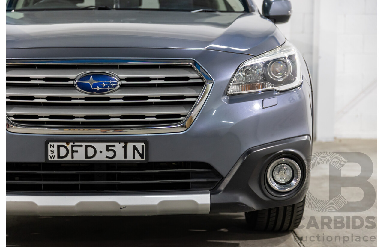 04/2016 Subaru Outback 2.0D Premium (AWD) MY16 4d Wagon Carbide Grey Metallic Turbo Diesel 2.0L