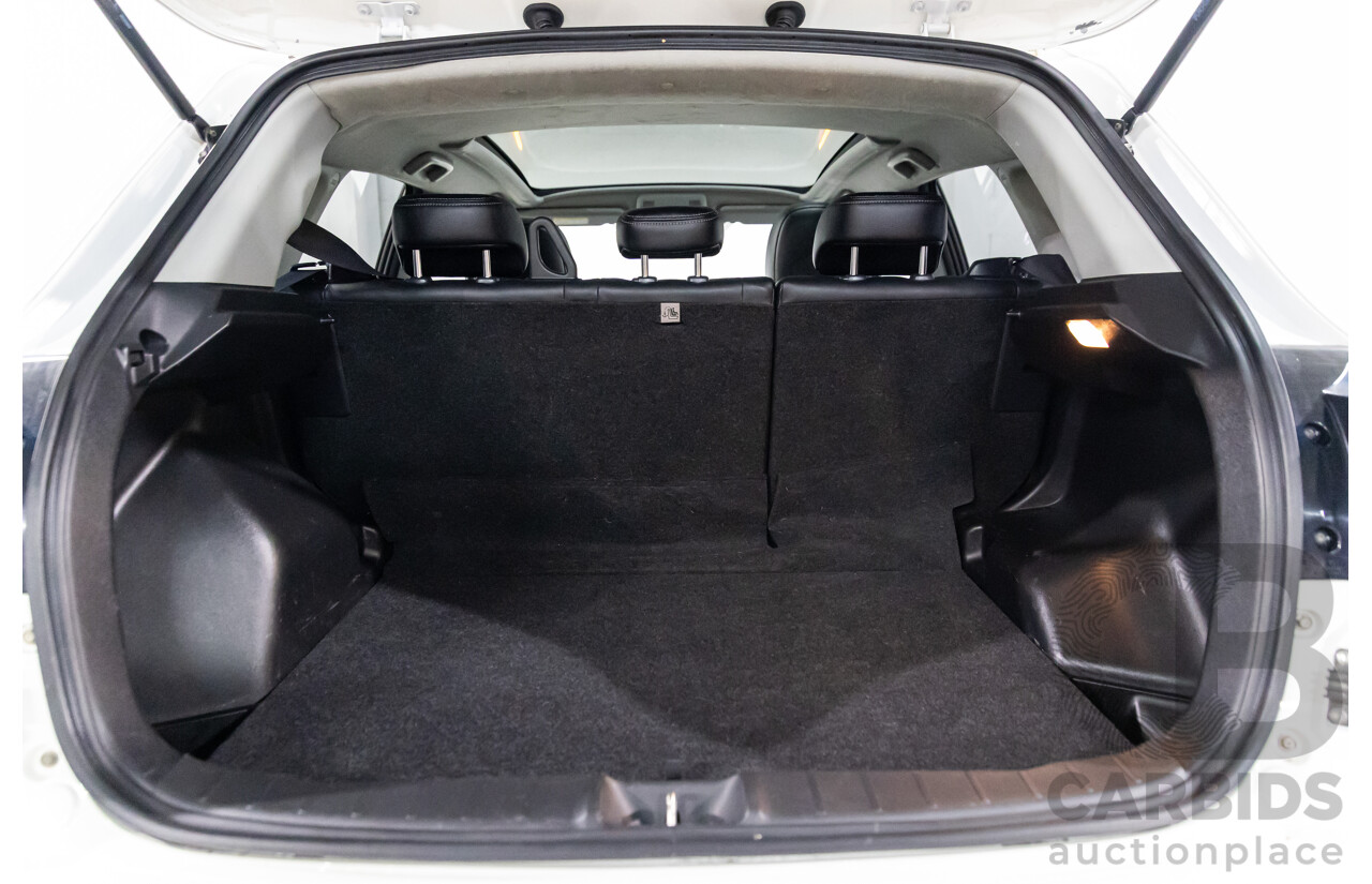 12/2014 Mitsubishi ASX XLS (AWD) XB MY15 4d Wagon Silky White Pearl Turbo Diesel 2.3L